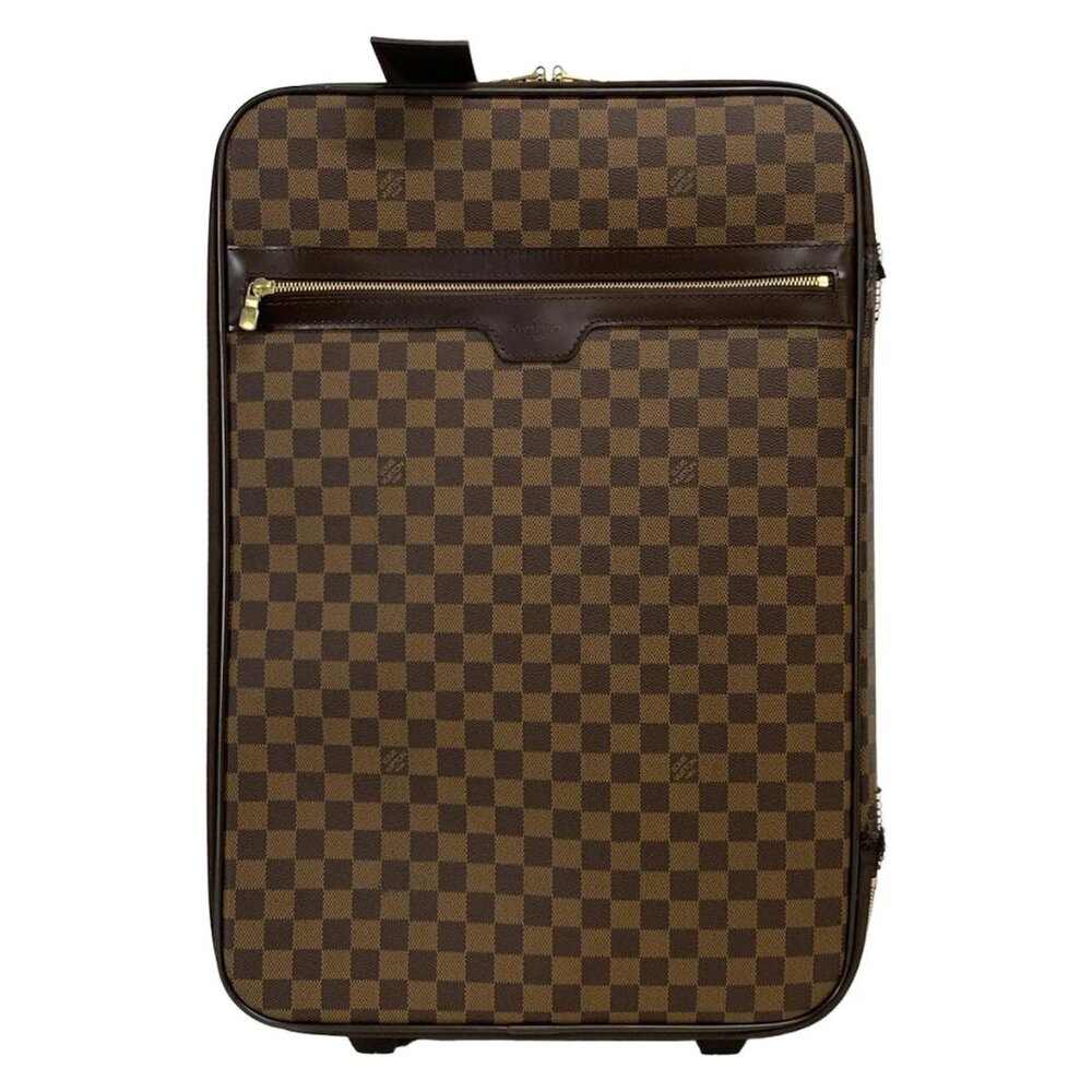 LOUIS VUITTON Pegase 60 (new model) Ebene Damier Suitcase bran619-100425